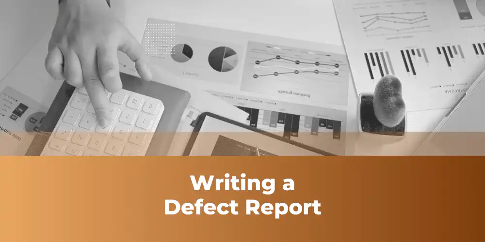 Writing a defect report